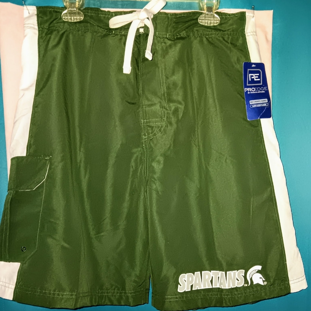 Michigan State Spartans Swim Trunks